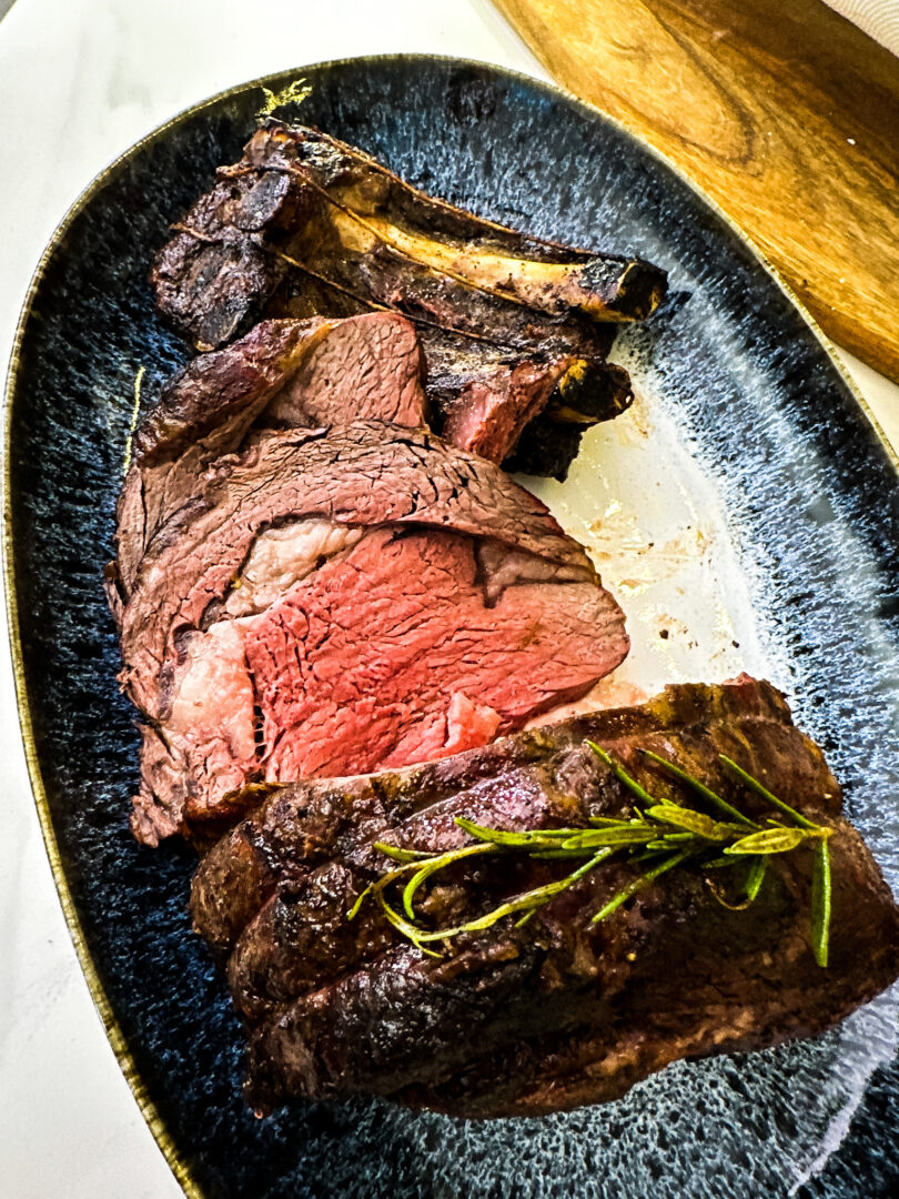 wood fired prime rib roast Forno