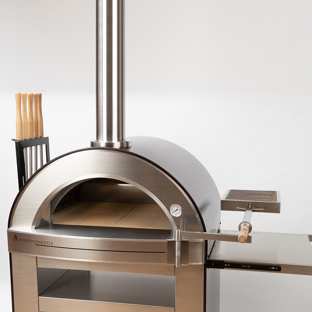 wood fired oven grill attachment